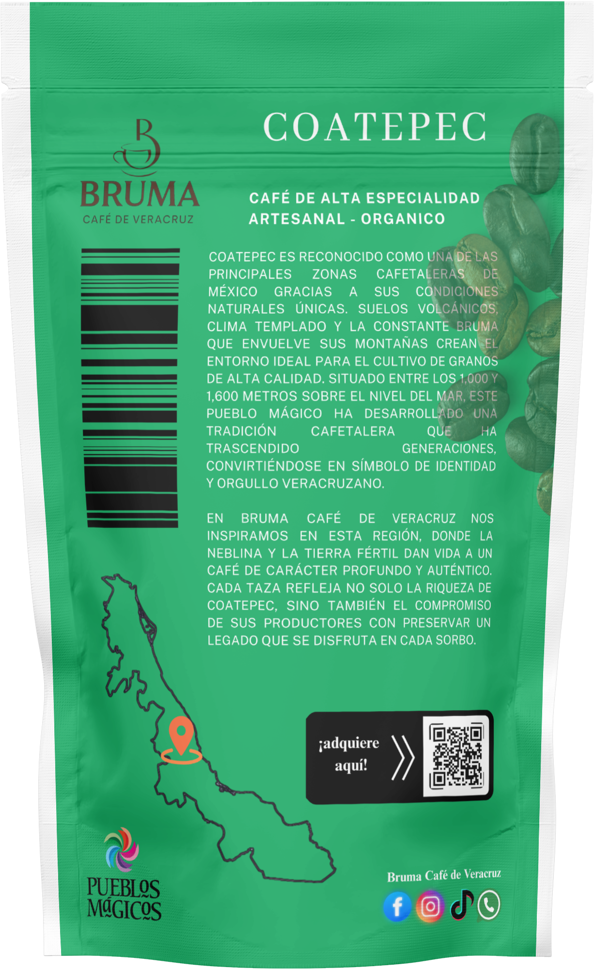 Bruma Café - Orígen Coatepec